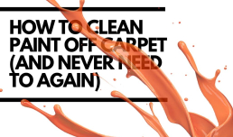 How to clean paint off carpet (and never need to again)